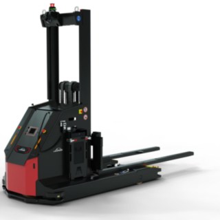 Linde MH I-MATIC AS on automatiseeritud kahvelvirnastaja.