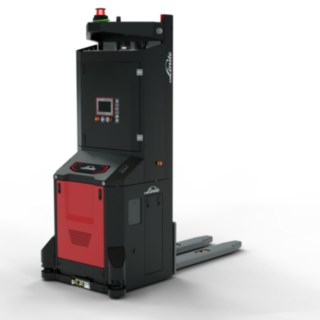 Linde Material Handlingu külmhoonetega ühilduv I-MATIC CF kõrglaotõstuk.