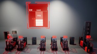 Optimaalse laadimise ja energiahalduse jaoks saab Linde connect:chargeri integreerida ka myLinde'sse. Animeeritud video laadimise haldamise kohta