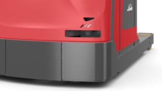 Linde MH Object Warning Systemi tagumine laserskanner.