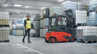 Linde Reverse Assist Camera töötamas CEMEXis