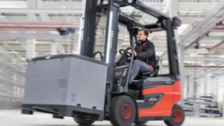 Linde Material Handlingu Roadster-mudelid E20 – E35 R tagavad vaba vaate.