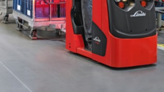 Linde traktor P20 töötamas