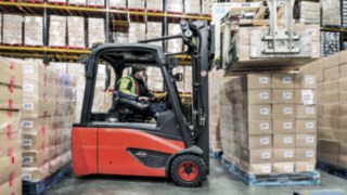 Linde Material Handlingu elektritõstuk külmruumides