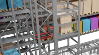 Liftid viivad kaubad etteantud kõrgustele